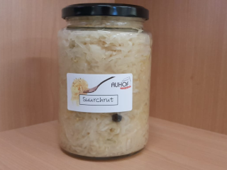 Sauerkraut im Glas